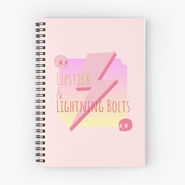 Item preview, Lipstick & Lightning Bolts – Red Mana Girl Power designed and sold by SoftSorceress.