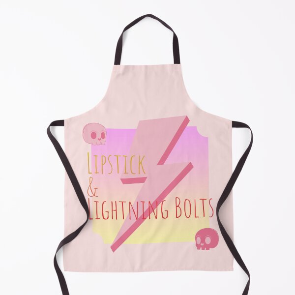 Item preview, Lipstick & Lightning Bolts – Red Mana Girl Power designed and sold by SoftSorceress.