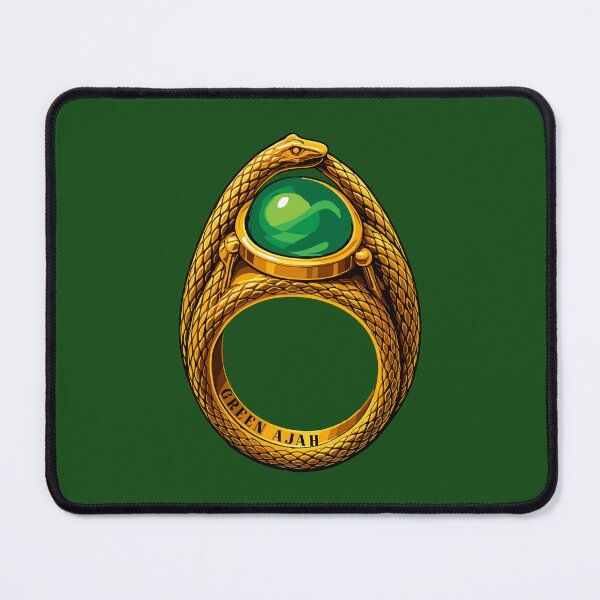 Item preview, Ajah Ring green Ajah Inspired designed and sold by What you are is Beautiful.