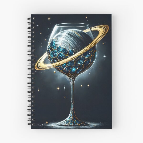 Item preview, Saturn Wine Glass, Ai Generated Art  designed and sold by ACC .