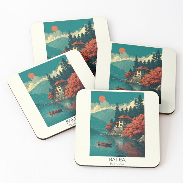 Item preview, Balea Lake Romania Poster | Transfăgărășan Autumn Scenery designed and sold by TuncGK.