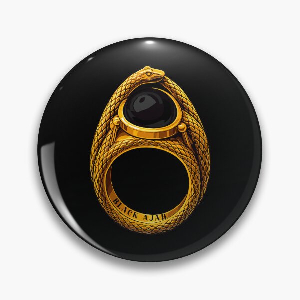 Item preview,  Ajah Ring Black Ajah  Inspired designed and sold by What you are is Beautiful.