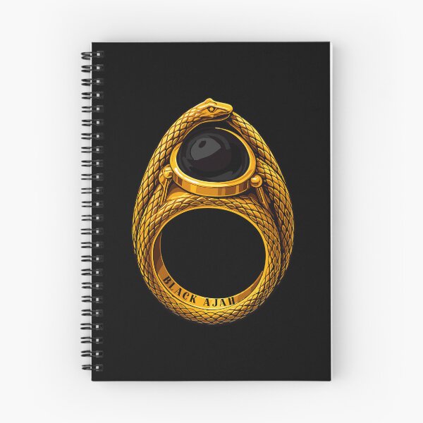 Item preview,  Ajah Ring Black Ajah  Inspired designed and sold by What you are is Beautiful.