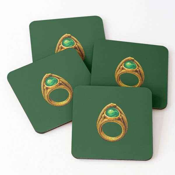 Item preview, Aes Sedai Ring - Ajah Ring Green designed and sold by What you are is Beautiful.
