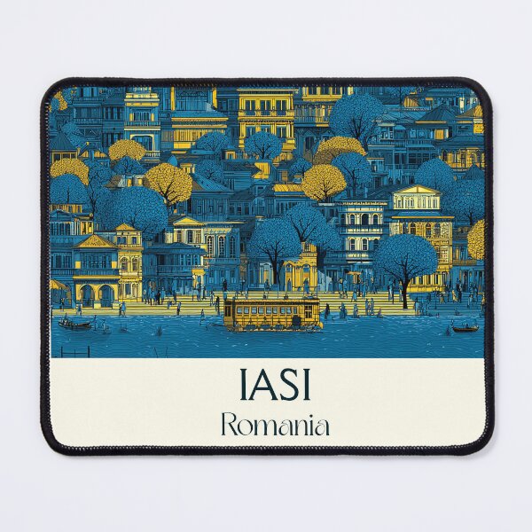 Item preview, Iași Romania Poster | Palace of Culture & Moldavia Art designed and sold by TuncGK.