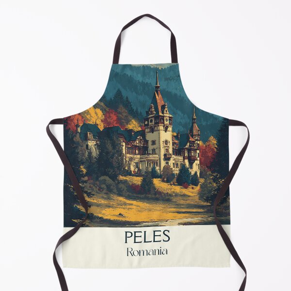 Item preview, Peleș Castle Romania Poster | Fairytale Sinaia Castle Art designed and sold by TuncGK.