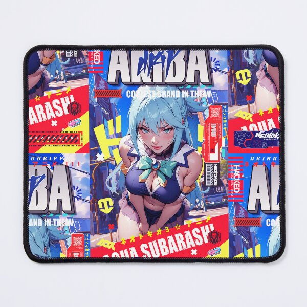 Item preview, AQUA アクア IS SUBARASHII | GODDESS IN AKIHABARA V.2 | AAMAZING One of Kind Anime Manga Urban Street Wear Design designed and sold by AKIBA DRIP.