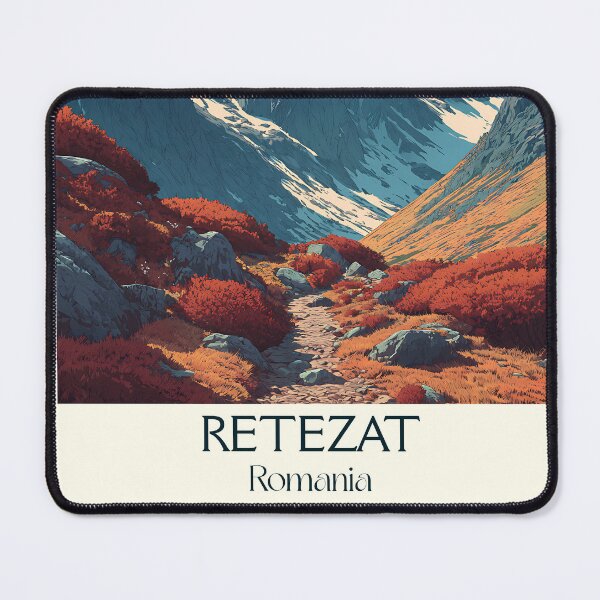 Item preview, Retezat Mountains Romania Poster | Alpine Hiking & Wilderness Art designed and sold by TuncGK.