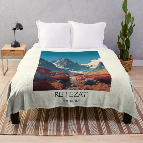 Item preview, Retezat Mountains Romania Poster | Alpine Hiking & Wilderness Art designed and sold by TuncGK.