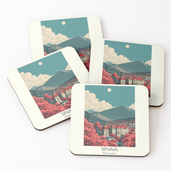 Item preview, Sinaia Romania Poster | Carpathian Mountain Resort & Blossom Art designed and sold by TuncGK.