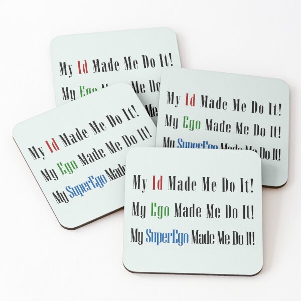Item preview, Humorous Id, Ego, and Superego Freud Psychology designed and sold by WD-Artist.