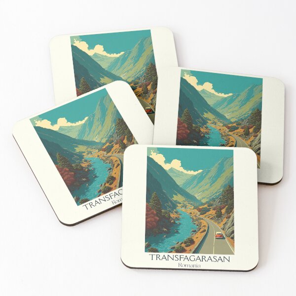 Item preview, Transfăgărășan Romania Poster | Epic Mountain Highway & Road Trip Art designed and sold by TuncGK.