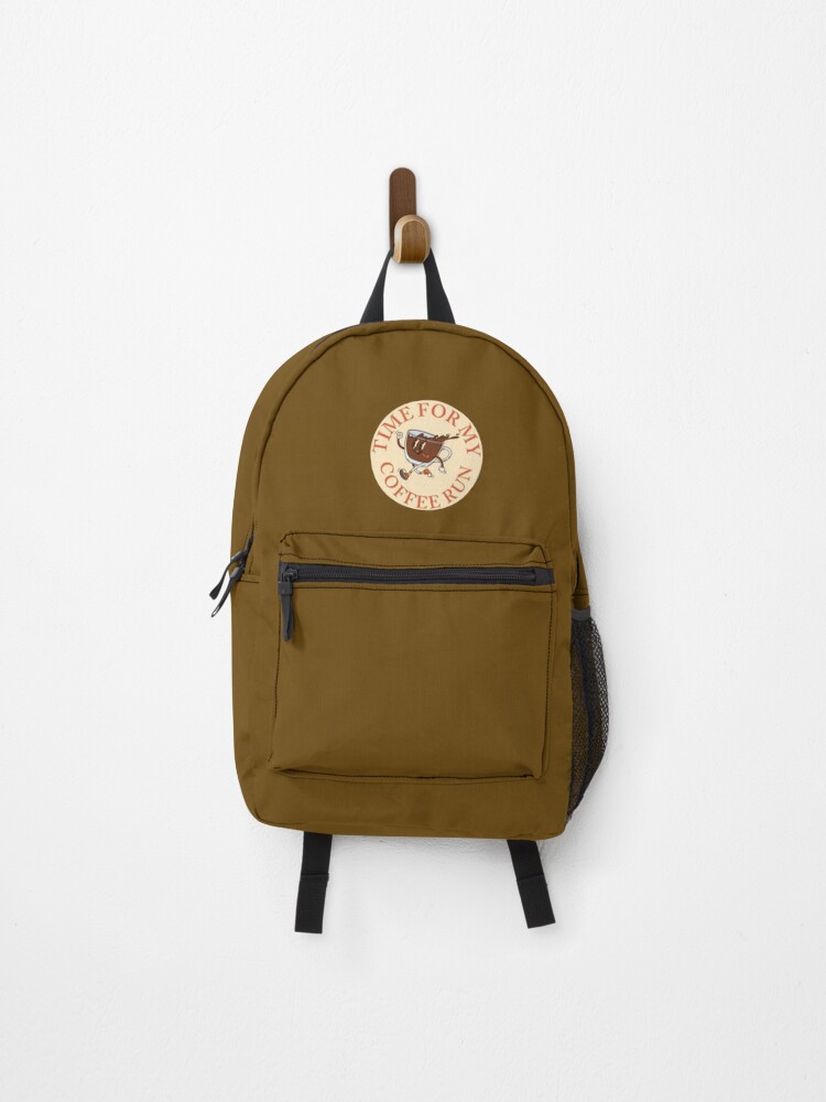Thumbnail 1 of 3, Backpack, Coffee Run designed and sold by cmonkeylion.