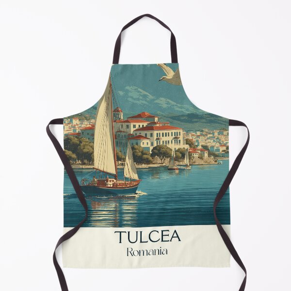 Item preview, Tulcea Romania Poster | Danube Delta Gateway & Sailing Art designed and sold by TuncGK.