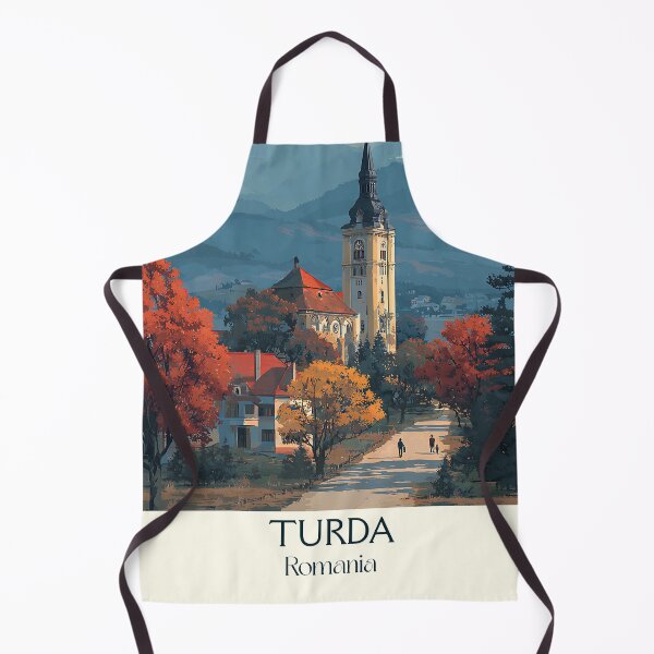 Item preview, Turda Romania Poster | Transylvania Town & Salt Mine Gateway Art designed and sold by TuncGK.