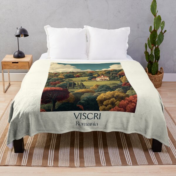 Item preview, Viscri Romania Poster | Transylvanian Saxon Village & UNESCO Art designed and sold by TuncGK.