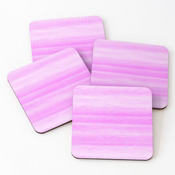Item preview, blended stripes of thick paint in soft shades of pink  designed and sold by DottedYeti.