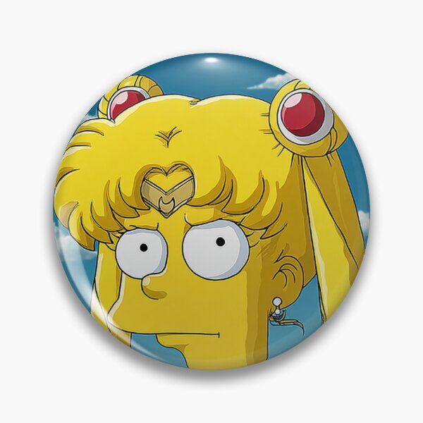 Item preview, Sailor Moon in Simpsons Style designed and sold by pastel.moonwave.