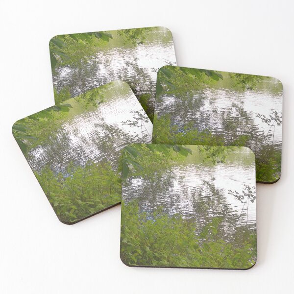 Item preview, Tranquil Riverbank in Spring Green designed and sold by Elo_o.
