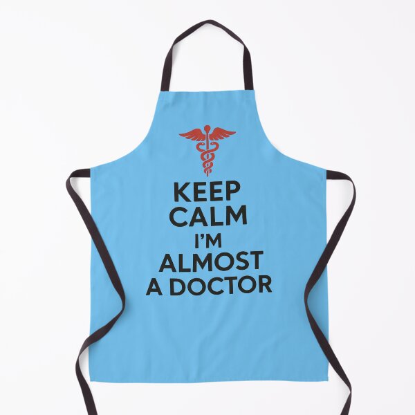 Item preview, Keep Calm I’m Almost A Doctor – Funny Medical Student Quote Design designed and sold by Design_Your_Day.