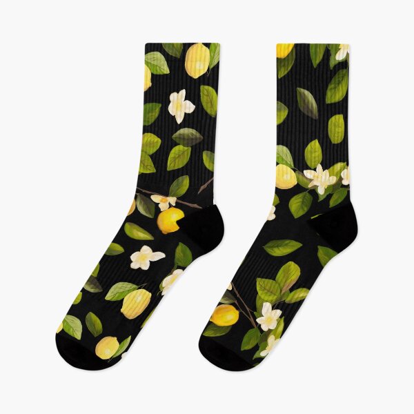 Item preview, Lemon Branches on Black designed and sold by missdebi27.