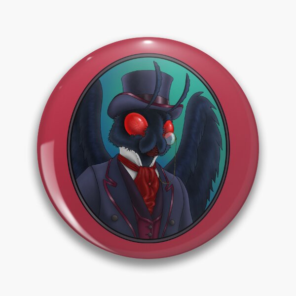 Item preview, Dapper Mothman designed and sold by Dead Possum Designs.