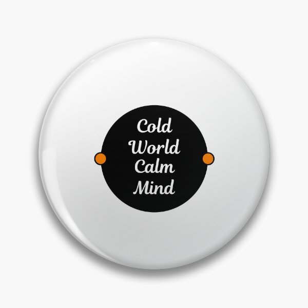 Item preview, Cold World, Calm Mind | Modern Stoicism, Stoic Mindset designed and sold by LexaArtworks.