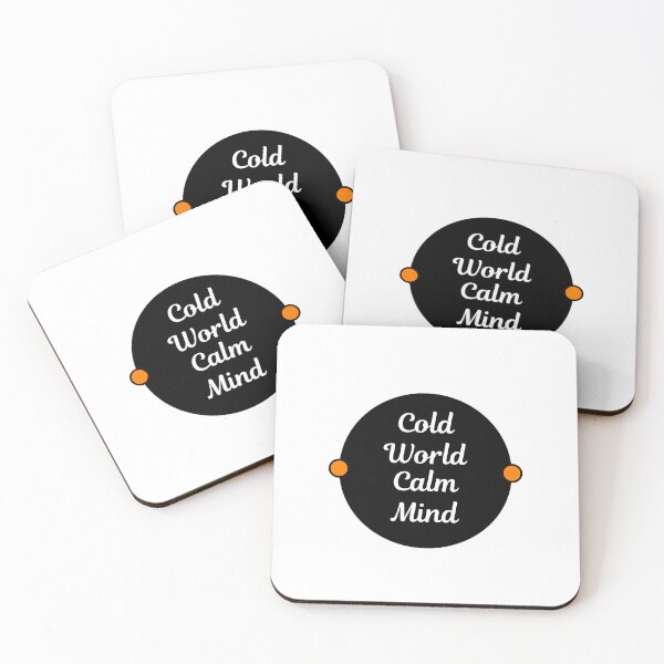 Item preview, Cold World, Calm Mind | Modern Stoicism, Stoic Mindset designed and sold by LexaArtworks.