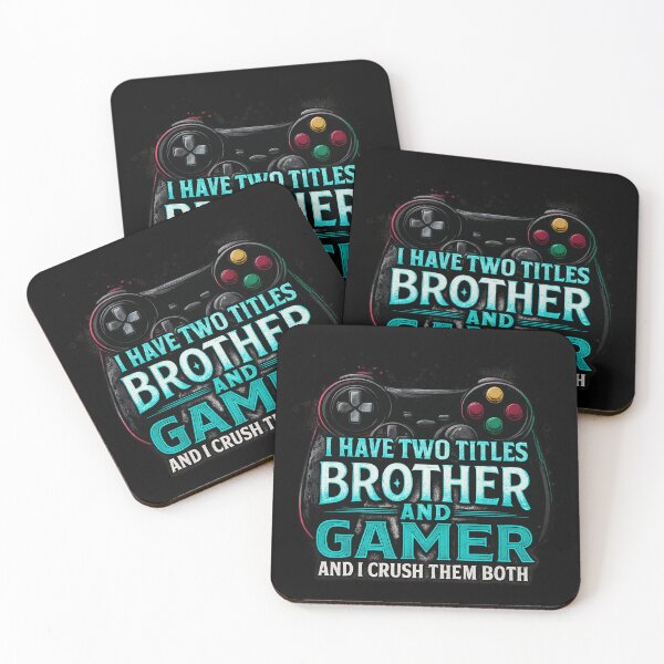 Item preview, Brother and Gamer designed and sold by JJDPrints.