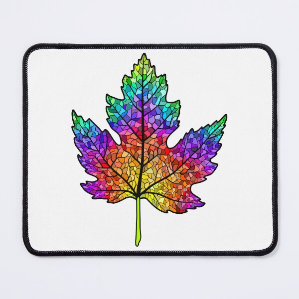 Item preview, Rainbow Leaf - Original artwork designed and sold by Really Bad Art.