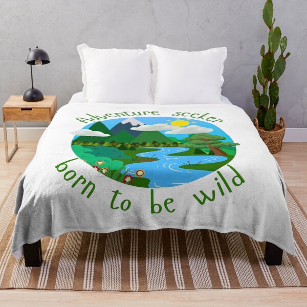 Item preview, Adventure Seeker, Born to be wild designed and sold by Team Wings.