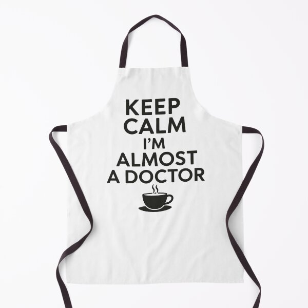 Item preview, Keep Calm I’m Almost A Doctor – Funny Medical Student Quote Design designed and sold by Design_Your_Day.
