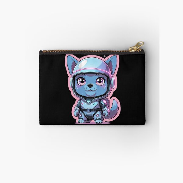 Item preview, Kawaii Space Dog in Futuristic Suit designed and sold by Color Drift.