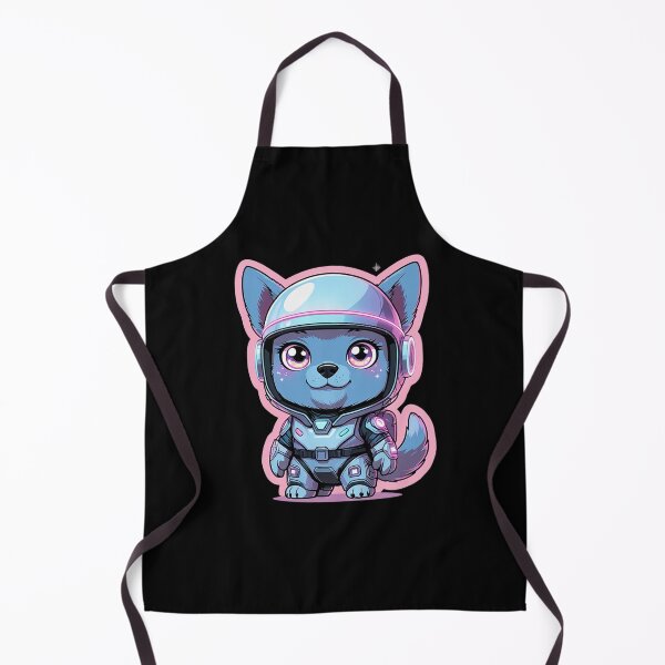 Item preview, Kawaii Space Dog in Futuristic Suit designed and sold by Color Drift.