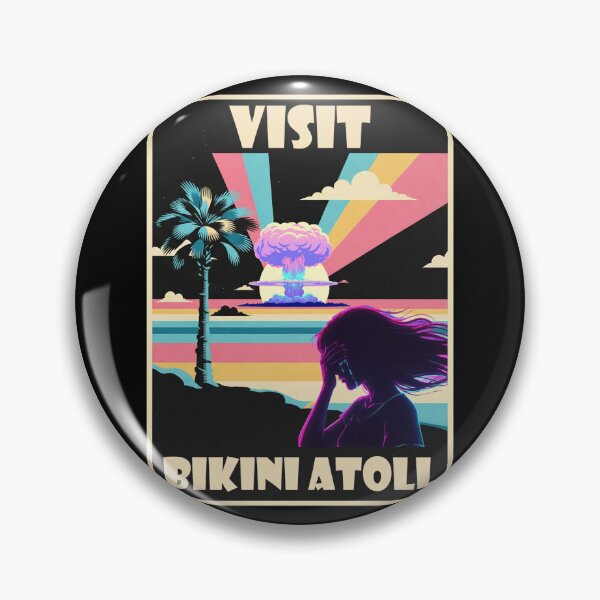 Item preview, Visit Bikini Atoll designed and sold by mk1tiger.