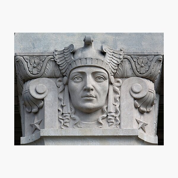 Item preview, Architectural Detail from the War Memorial, Jackson, Mississippi designed and sold by Carol M.  Highsmith.