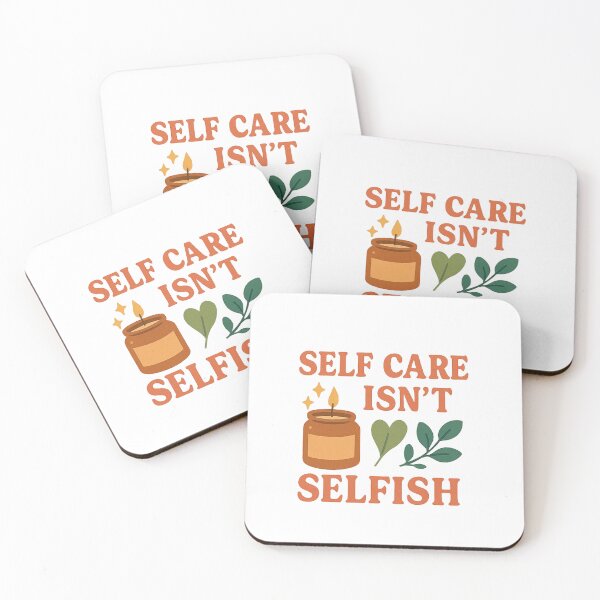 Item preview, Self Care Isn't Selfish - Mental Health Reminder Sticker designed and sold by kaydence18.