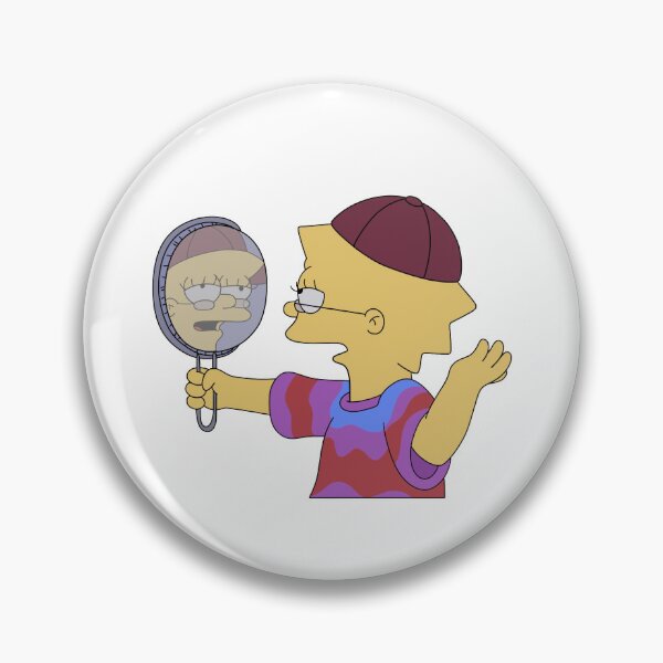 Item preview, Hippy Lisa Simpson designed and sold by WillowTreeArt.