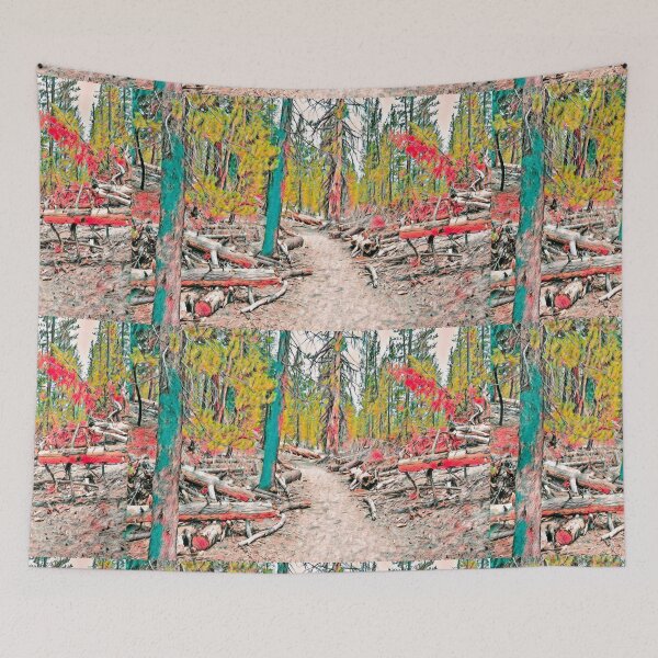 Item preview, Ansel Adams Wilderness Area (colorful theme) designed and sold by My Righteous Apparel.