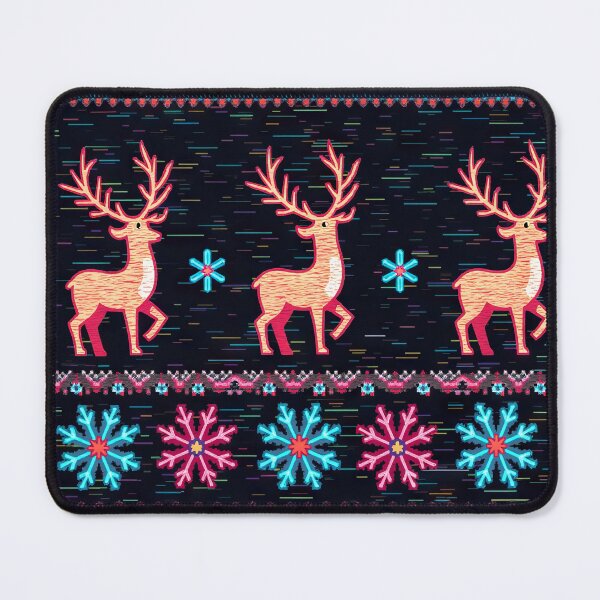 Item preview, Retro Knit Vibes – Bright Ugly Christmas Pattern designed and sold by Pixel Playground.