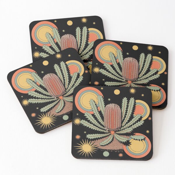 Item preview, Banksia Grandis Art – Australian Flora retro designed and sold by DamioPolArt.