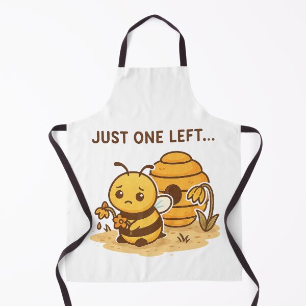 Item preview, Just One Left – Lonely Bee with Final Flower designed and sold by Lacritsa .