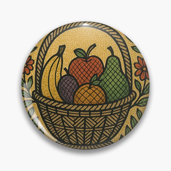 Item preview, Madhubani style fruit bowl designed and sold by maddie-artz.
