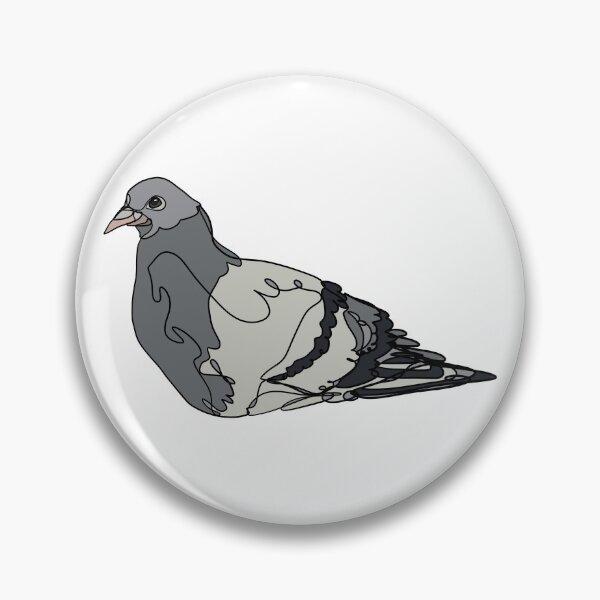 Item preview, Pigeon designed and sold by Ali Oops Design.