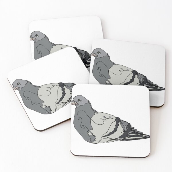 Item preview, Pigeon designed and sold by Ali Oops Design.