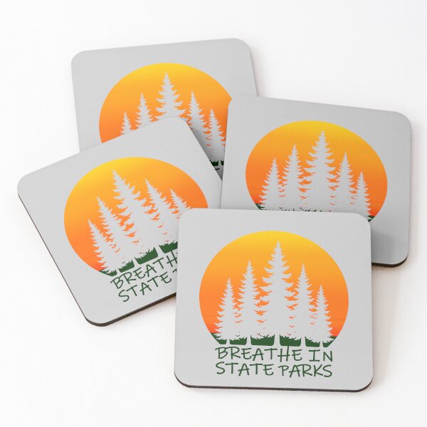 Item preview, Gift for Her Relax Breathe In State Parks Gift for Yoga Meditate designed and sold by Parks2See.