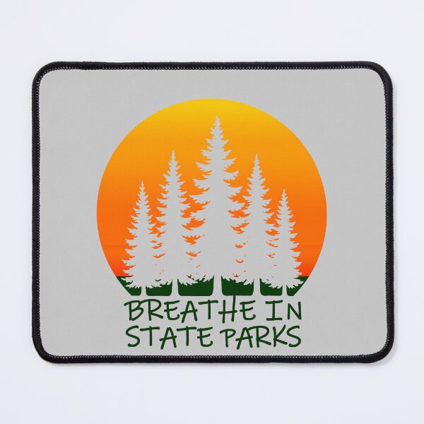 Item preview, Gift for Her Relax Breathe In State Parks Gift for Yoga Meditate designed and sold by Parks2See.