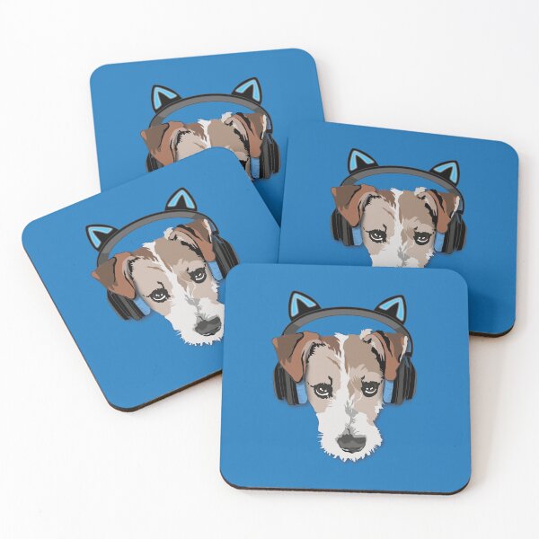Item preview, Stephen the Wire-Haired DJ Dog - Pet Portrait designed and sold by Vector Woofs.