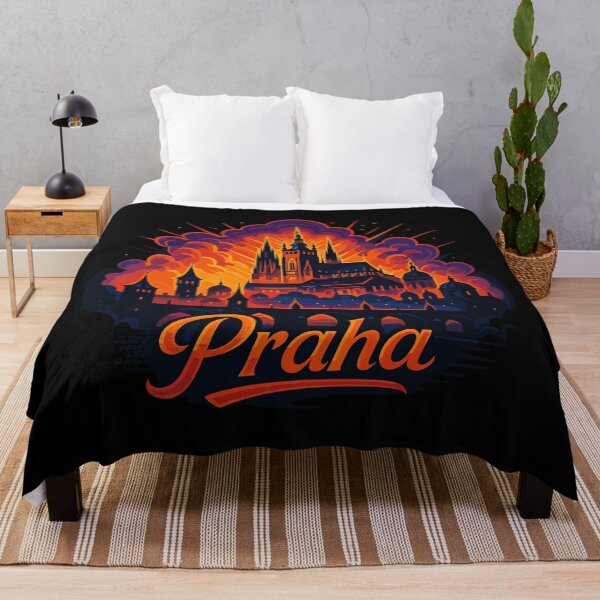 Item preview, Prague Praha City Czech Republic Silhouette Gift designed and sold by Pineapple-Tree.
