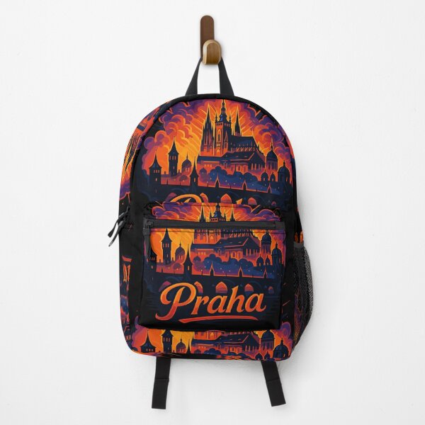 Item preview, Prague Praha City Czech Republic Silhouette Gift designed and sold by Pineapple-Tree.